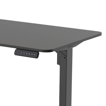 Biurko Elektryczne 100x60 Czarne SPEO125BB Regulowane z Pamięcią