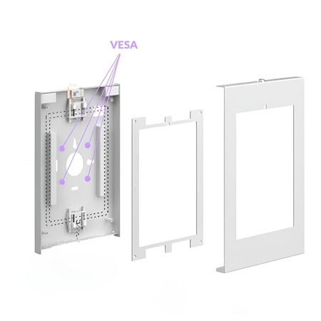 Stojan na tablet POS kryt SPP-134W