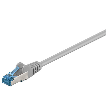 Kabel LAN Patchcord CAT 6A S/FTP szary 025m