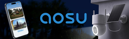 Kamera zewnętrzna solarna Aosu SL-C9S