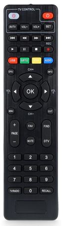 Remote control for OPTICUM LION NS H.265 DVB-T2/C decoder