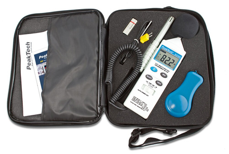 PeakTech 4-in-1-Umweltmessgerät 5035