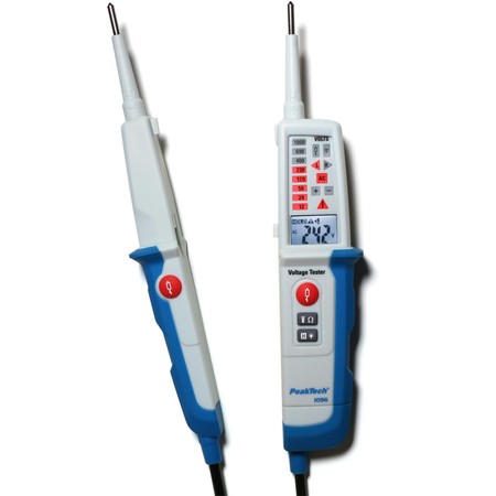 PeakTech 1096 AC/DC voltage tester with RCD test