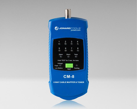 Detektor páru kabelů SAT RG6 LAN CM-17 JONARD