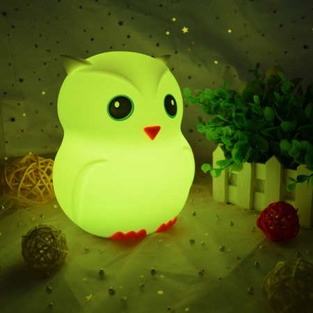 Large Owl RGB USB-C Nightlight Remote Control SP-LN01XL