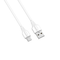 LDNIO USB-A - USB-C cable 1m 21A white LS541C