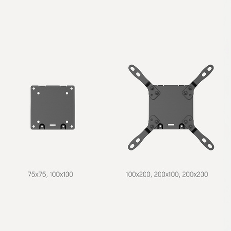 Uchwyt na monitor Spacetronik SPAH212