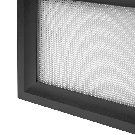 Lampa ścienna kinkiet do biura GLOW D24 Pro Czarna