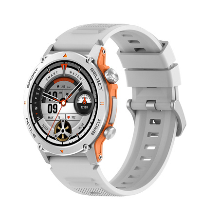 Smartwatch Kumi Gear GT3 FIT 2025 Srebrny