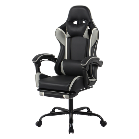 Gamingowe stanowisko Spacetronik RGB z elektryczną regulacją wysokości 120x60