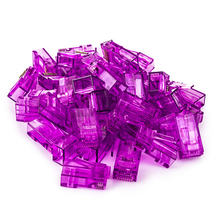 RJ45 cat 6 UTP straight-through connector PT-RJ456UP-1 100pcs