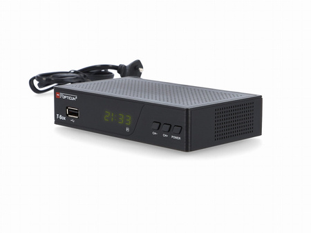 Tuner naziemny DVB-T2 HEVC H.265 OPTICUM RED T-BOX