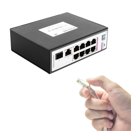 SWITCH 8portový SP-SGI108S Industrial SFP