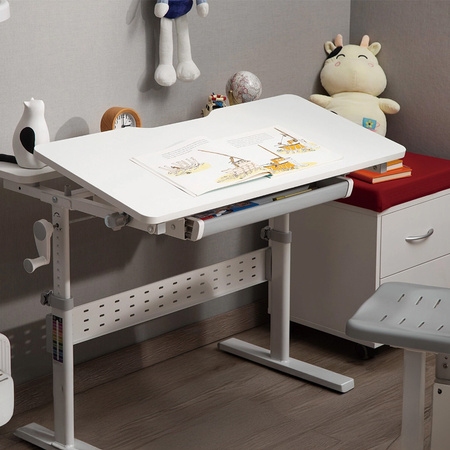 Nastavitelný dětský psací stůl XD SPE-X102W 90x60 cm
