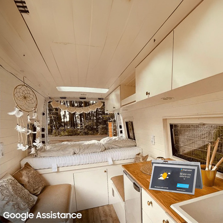 Sylvox 15.6" Smart kuchenny Google TV Wifi BT