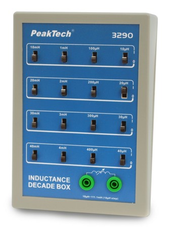 Induc. dec. with PeakTech 3290 sliding switches