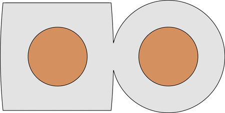 Goobay 2x40mm CCA speaker cable 25m transp.