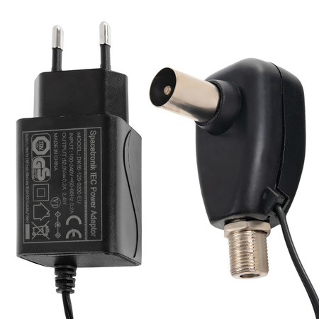 Spacetronik Antennennetzteil 12V 0.2A F