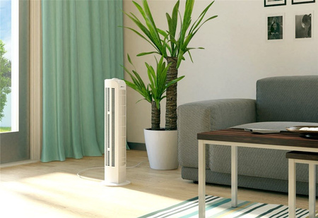 Wentylator wieżowy 78cm Goobay 45W BIAŁY