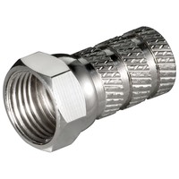 Wtyk F nakręcany 5.2mm/20mm Big Nut Goobay