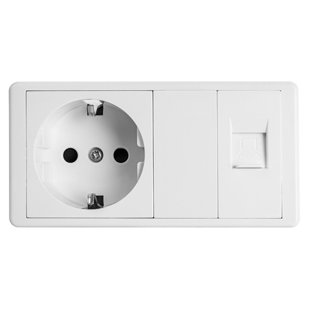 Gniazdo podłogowe otwierane Spacetronik SPS-W34S_S3