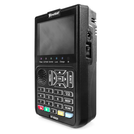 Finder VF6900 PRO DVB-S2/S2X SAT + CCTV měřič