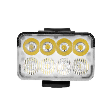 Přední světlo na kolo 8xLED 900lm VA0151