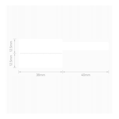 Etykiety seria B Niimbot 51x51 mm 140 szt. powder