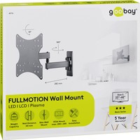 Goobay BASIC FULLMOTION S 23"-42" 15kg TV bracket