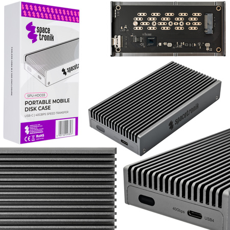 Przenośna obudowa dysku M.2 NVME SPU-HDC03
