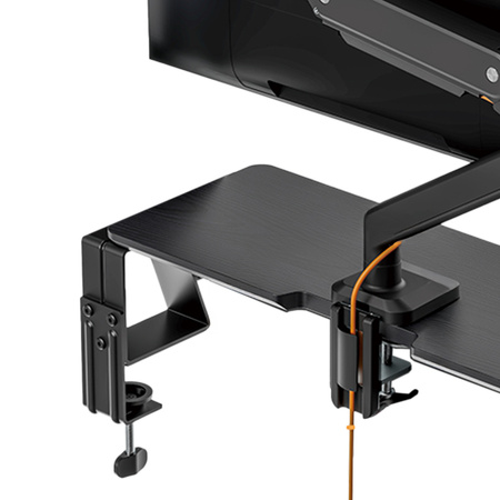 Podstawka pod monitor i laptopa Hugel Czarna