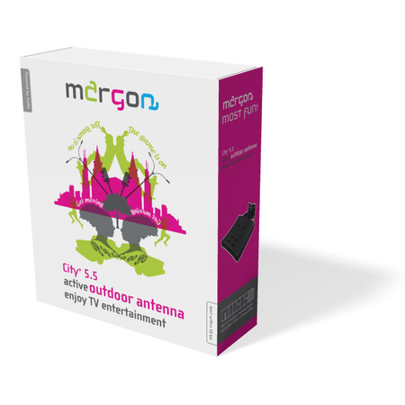 Antena zewnętrzna Funke City 5.5 DVB-T/T2 MARGON