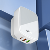 32W 3 port USB charger PD QC Ldnio Q334 white