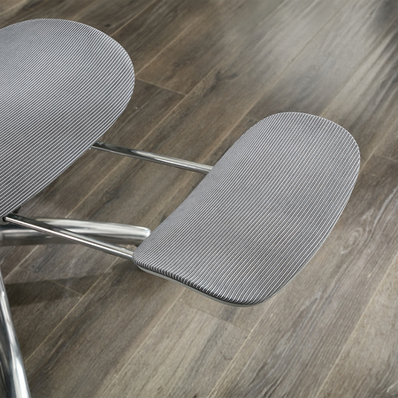 Regulowany Fotel z masażerem 5D DORIS-20 Szary