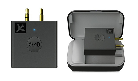B05 2x vysílač Bluetooth 1Mii 2xAUX Jack 35 10m