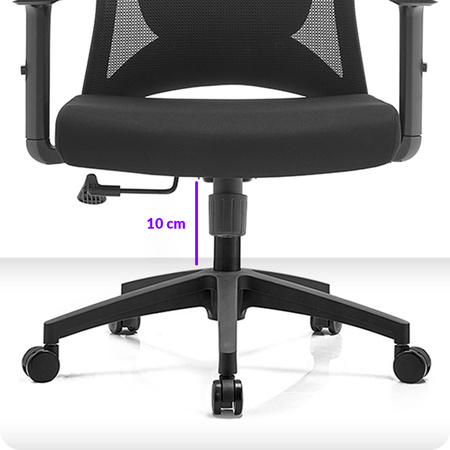 Otočná kancelářská židle ABEL 20 Black