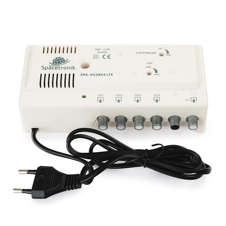 Spacetronik SPA-VU28X4 4xOUT home TV amplifier