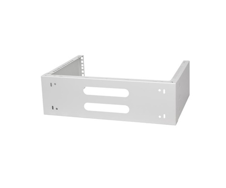 Uchwyt Rack ścienny 19" 3U 330mm Szary