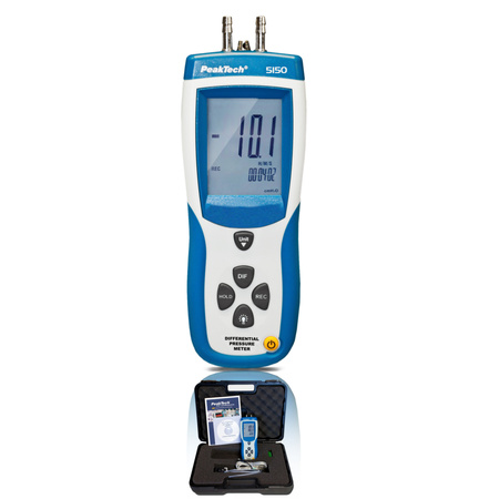Differenzdruckmessgerät mit USB PeakTech 5150
