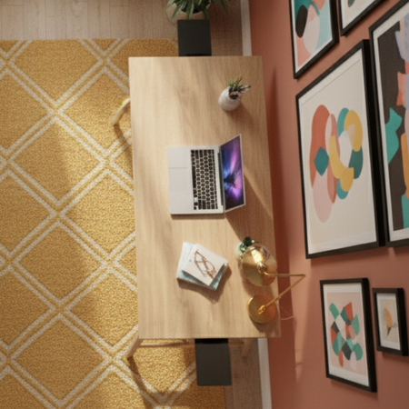 Ergonomiczny Podłokietnik do Biurka Arm Rest ZYAR02 czarny