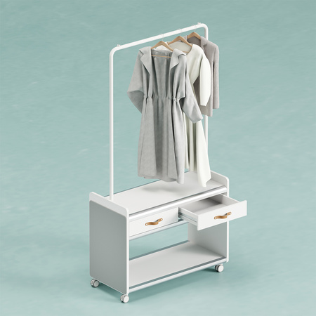 Szafka z drążkiem na wieszaki Spacetronik Frodi