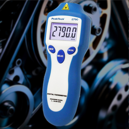 Obrotomierz Tachometr laserowy PeakTech 2790