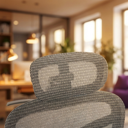 Regulowany Fotel biurowy 4D SPRINGO-01 Szary