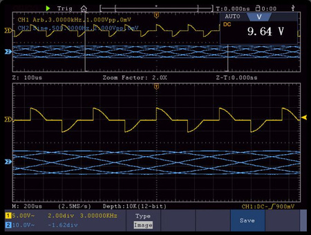 PeakTech 1355 2-channel USB 60MHz digital oscilloscope