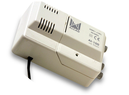 aLCAD AI-100 VHF-UHF 24-11dB home amplifier