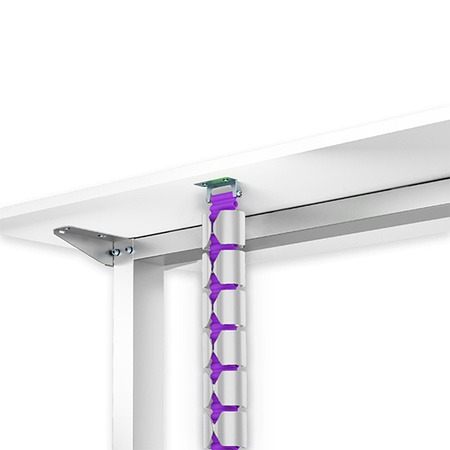 Cable organizer SPK-130WP white