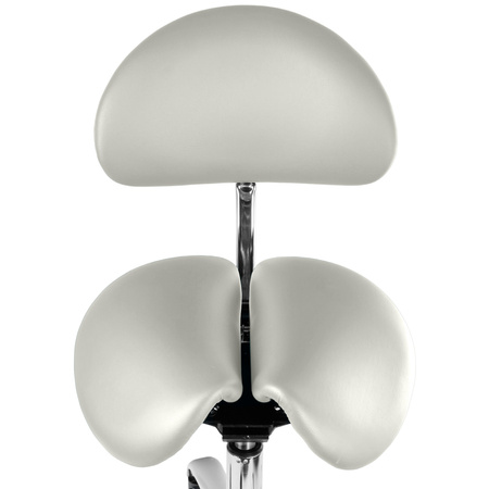 Ergonomiczny hoker regulowany SELLA biały