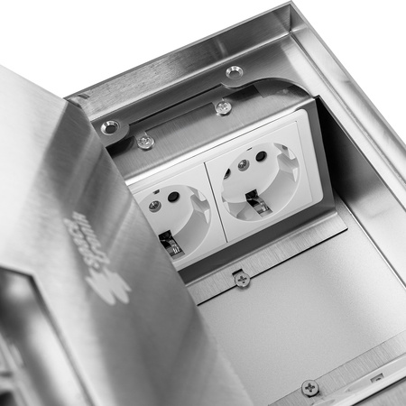 Gniazdo podłogowe puszka Spacetronik SPS-W34S_S3