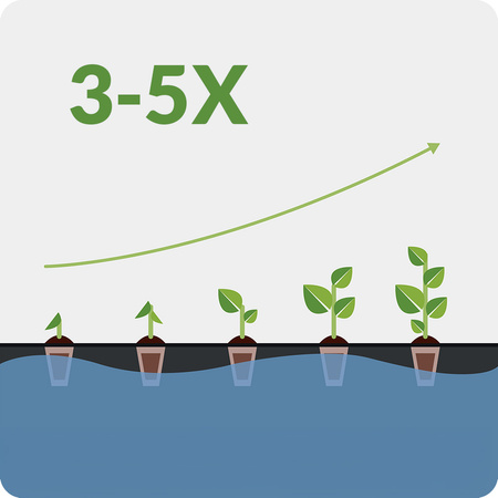 Doniczka do roślin z wyświetlaczem LCD SPGC10S