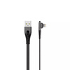 USB-A/Lightning Kabel LDNIO 90st Winkel 1m LS581L